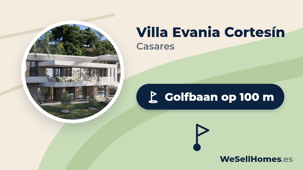 Villa Evania Cortesín, Casares: Golfbaan op 100 m