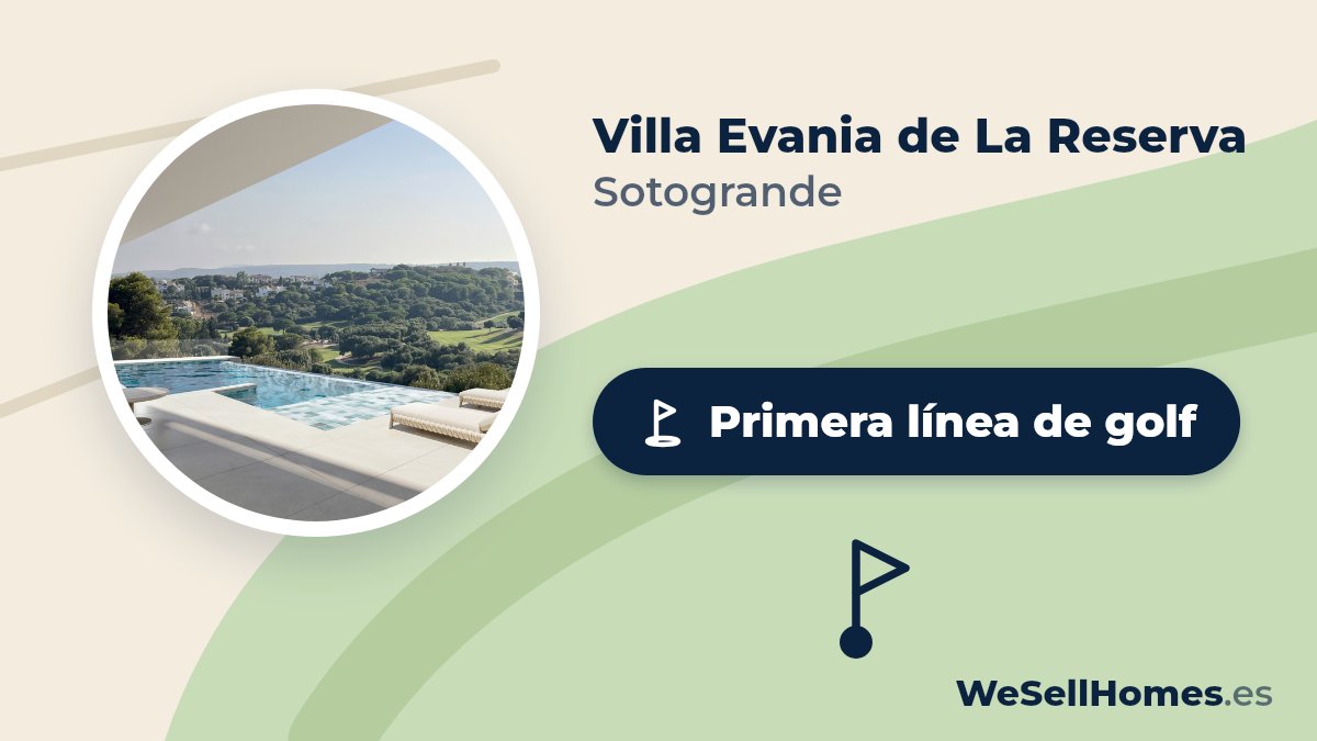 Villa Evania de La Reserva, Sotogrande: Primera línea de golf