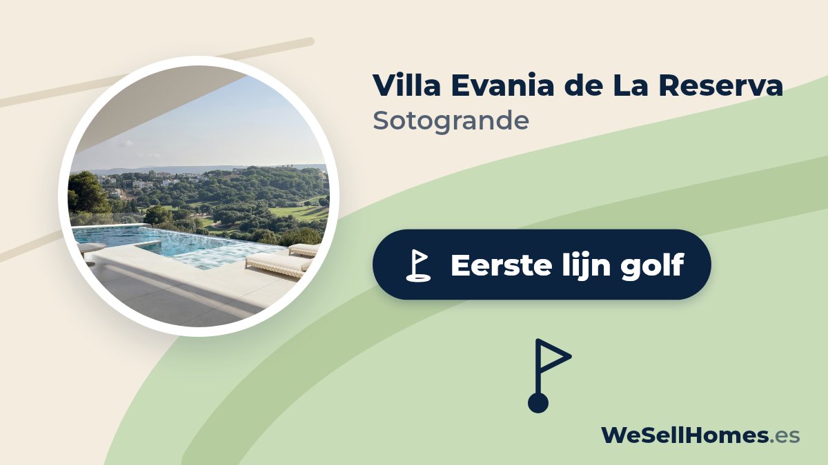 Villa Evania de La Reserva, Sotogrande: Eerste lijn golf