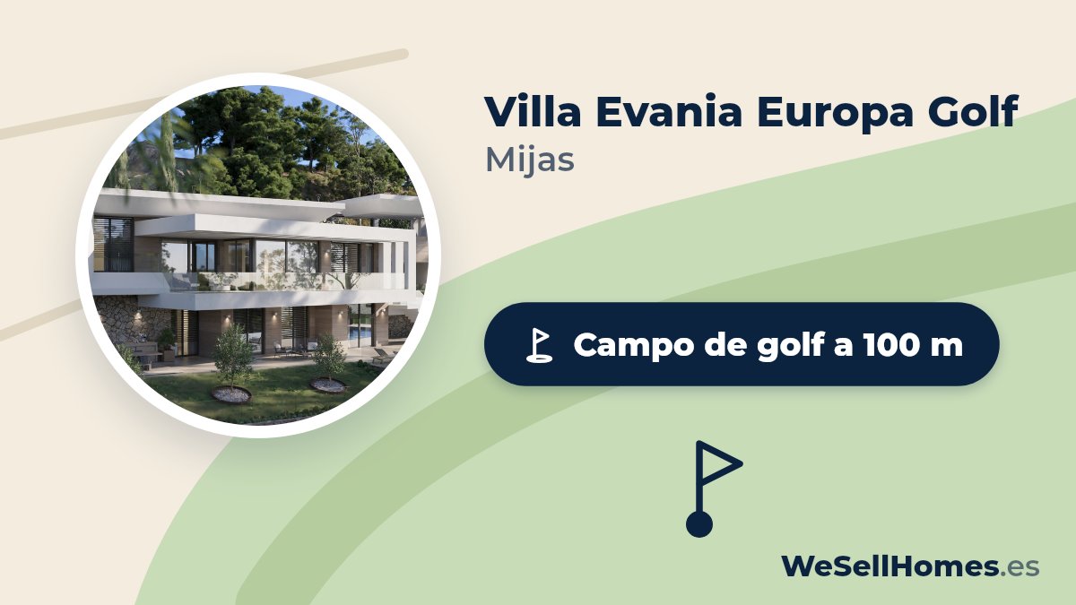 Villa Evania Europa Golf, Mijas: Campo de golf a 100 m