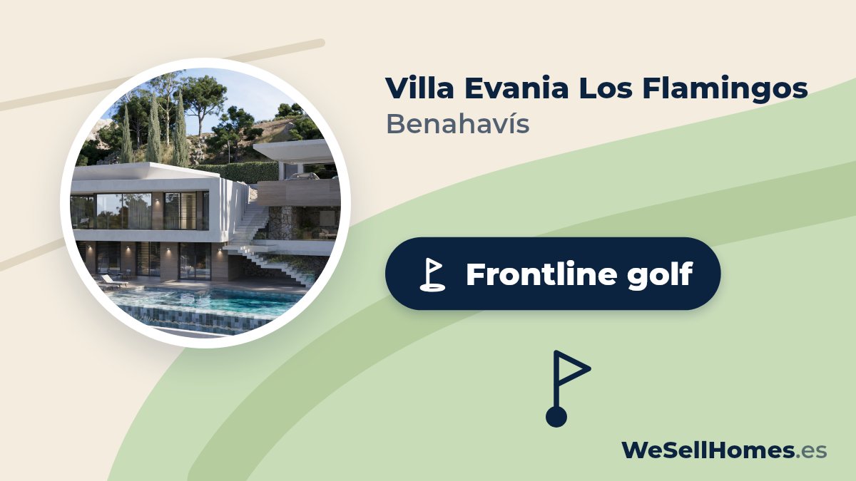 Villa Evania Los Flamingos, Benahavís: Frontline golf