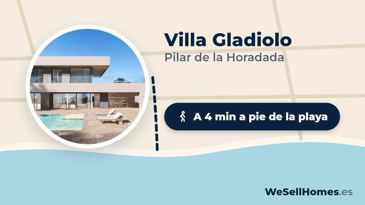 Villa Gladiolo, Pilar de la Horadada: A 4 min a pie de la playa