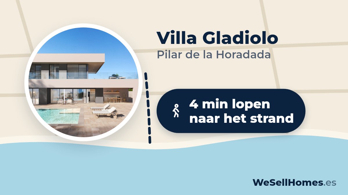 Villa Gladiolo, Pilar de la Horadada: 4 min lopen naar het strand