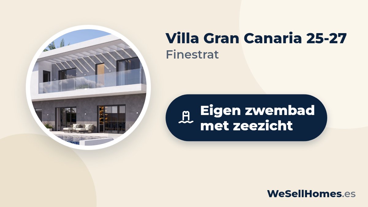 Villa Gran Canaria 25-27, Finestrat: Eigen zwembad met zeezicht