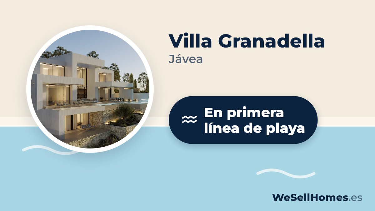 Villa Granadella, Jávea: En primera línea de playa
