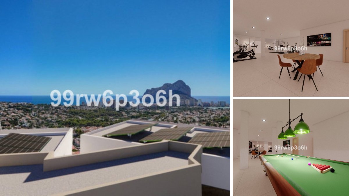 Villa Halley, Calpe: photos of the development