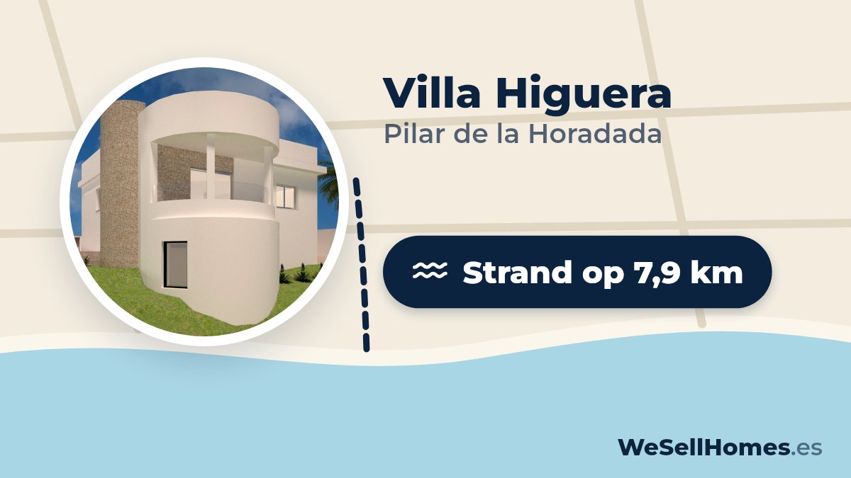 Villa Higuera, Pilar de la Horadada: Strand op 7,9 km