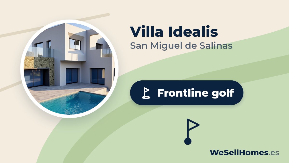 Villa Idealis, San Miguel de Salinas: Frontline golf