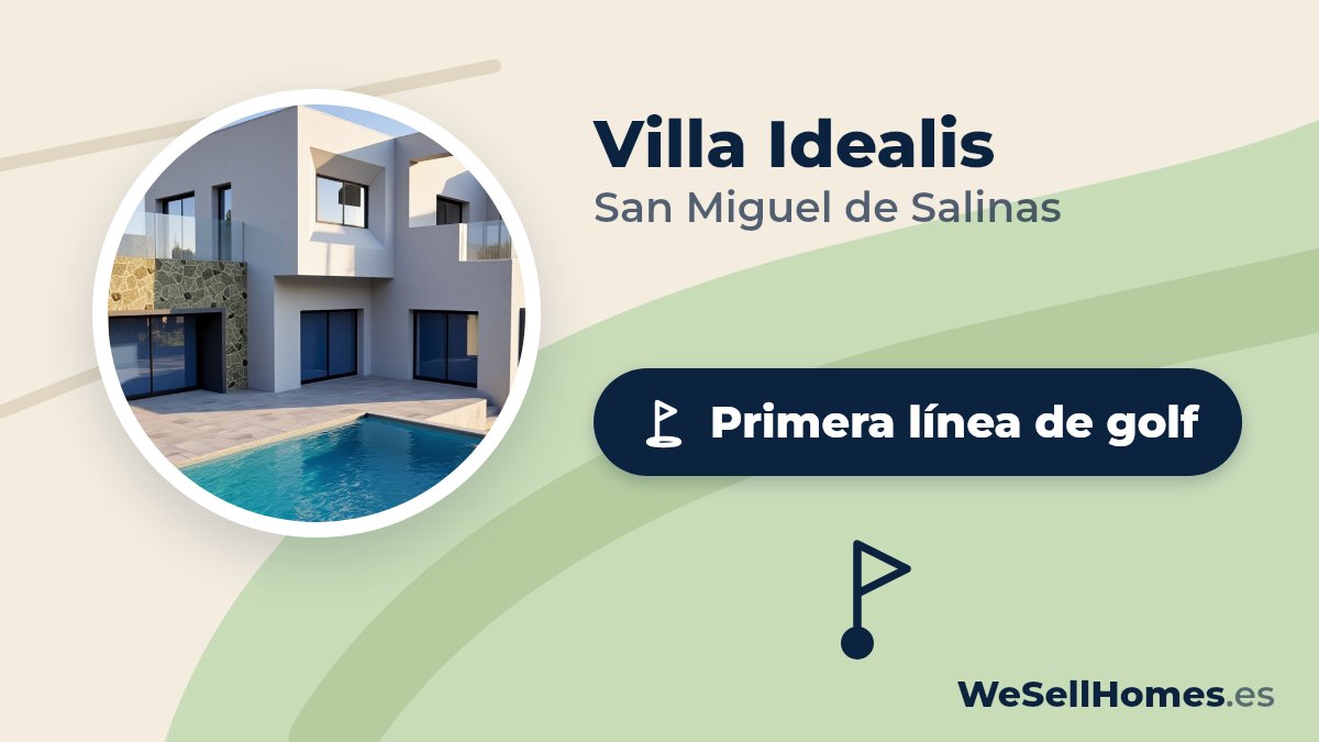 Villa Idealis, San Miguel de Salinas: Primera línea de golf