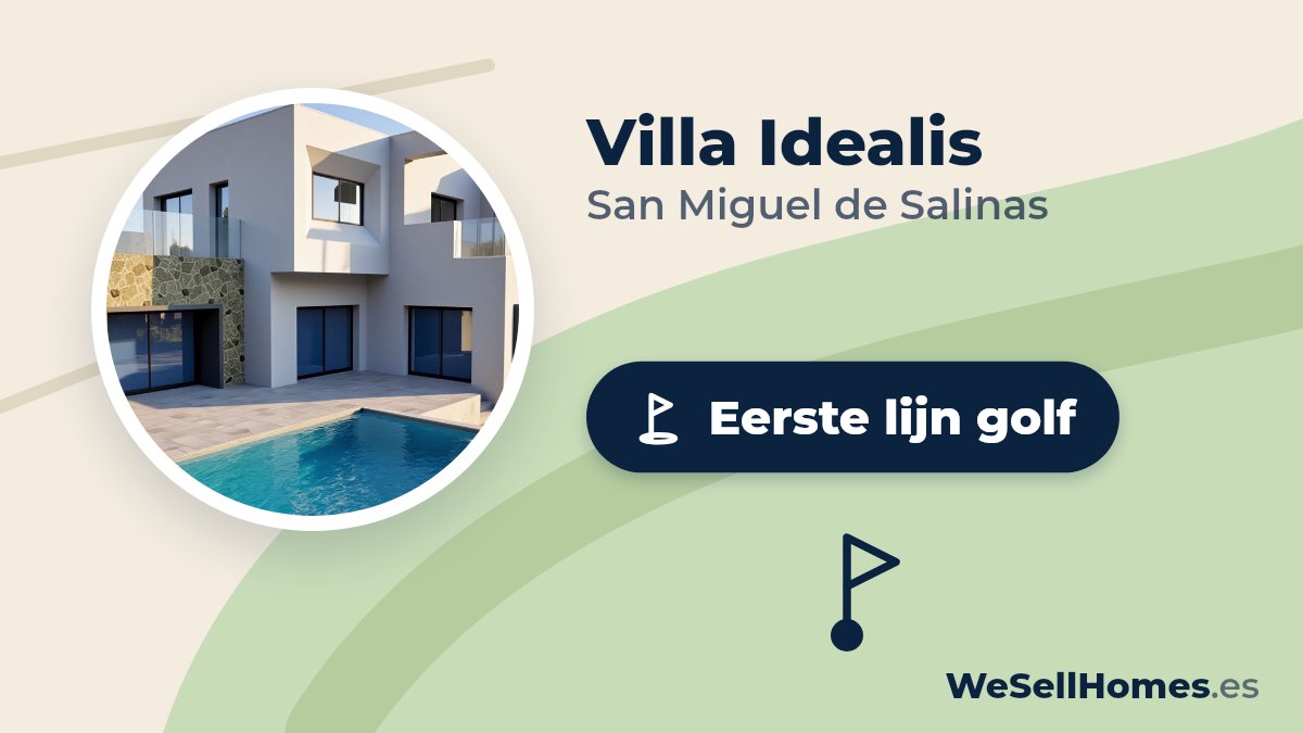 Villa Idealis, San Miguel de Salinas: Eerste lijn golf