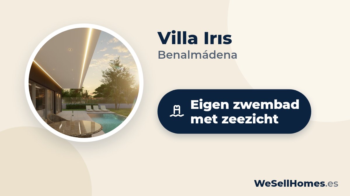 Villa Irıs, Benalmádena: Eigen zwembad met zeezicht