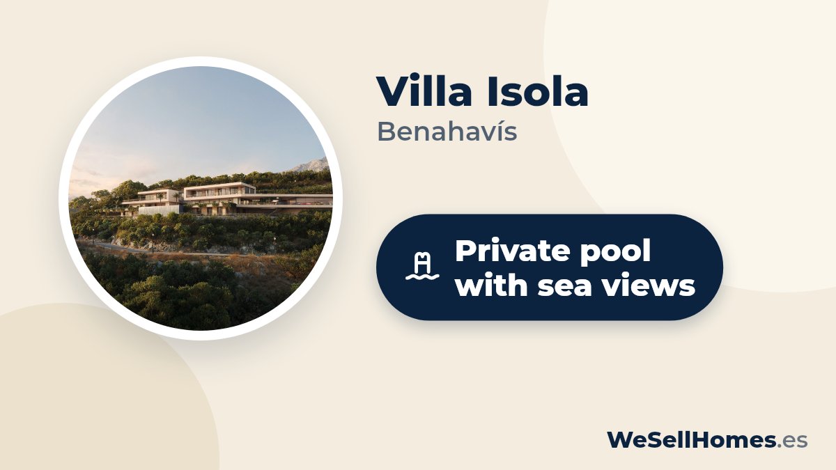 Villa Isola, Benahavís: Private pool with sea views