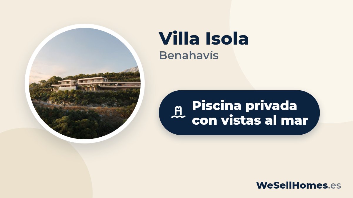 Villa Isola, Benahavís: Piscina privada con vistas al mar