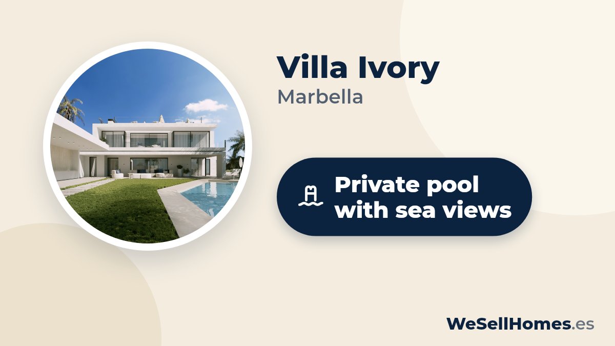 Villa Ivory, Marbella: Private pool with sea views