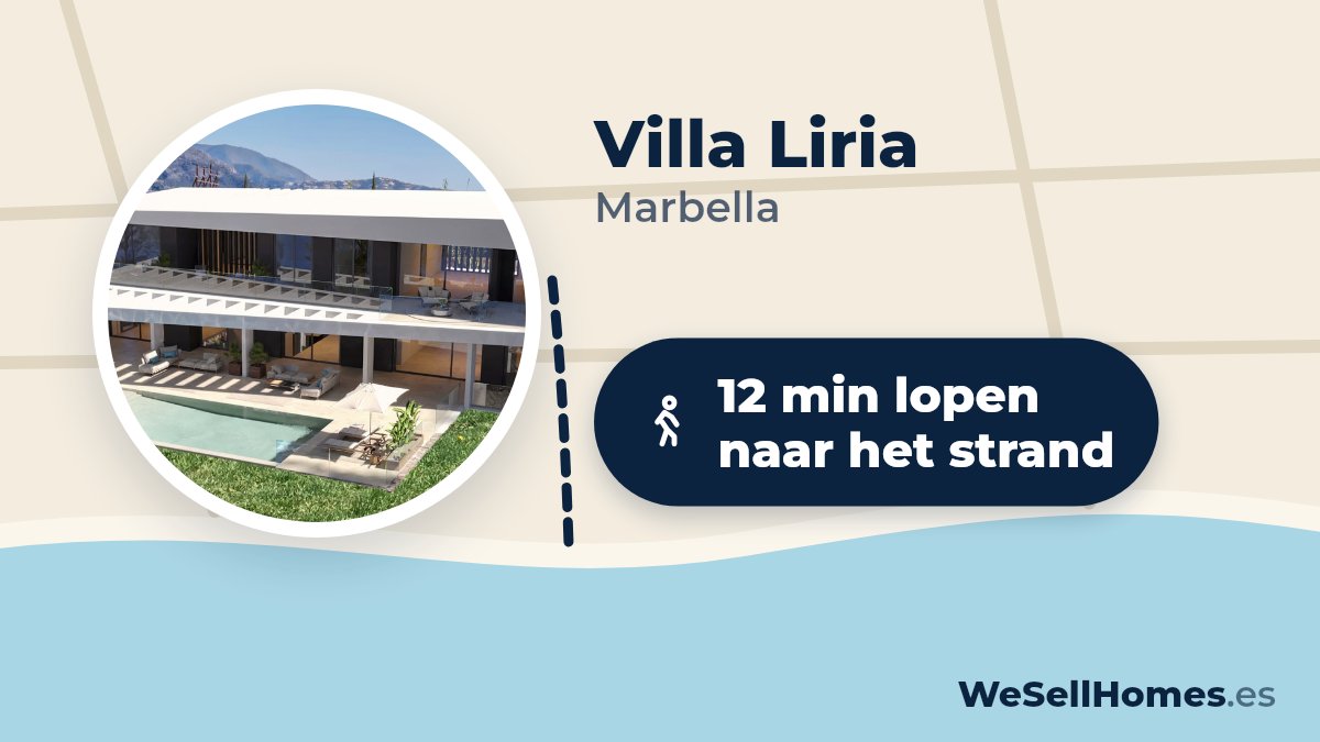 Villa Liria, Marbella: 12 min lopen naar het strand