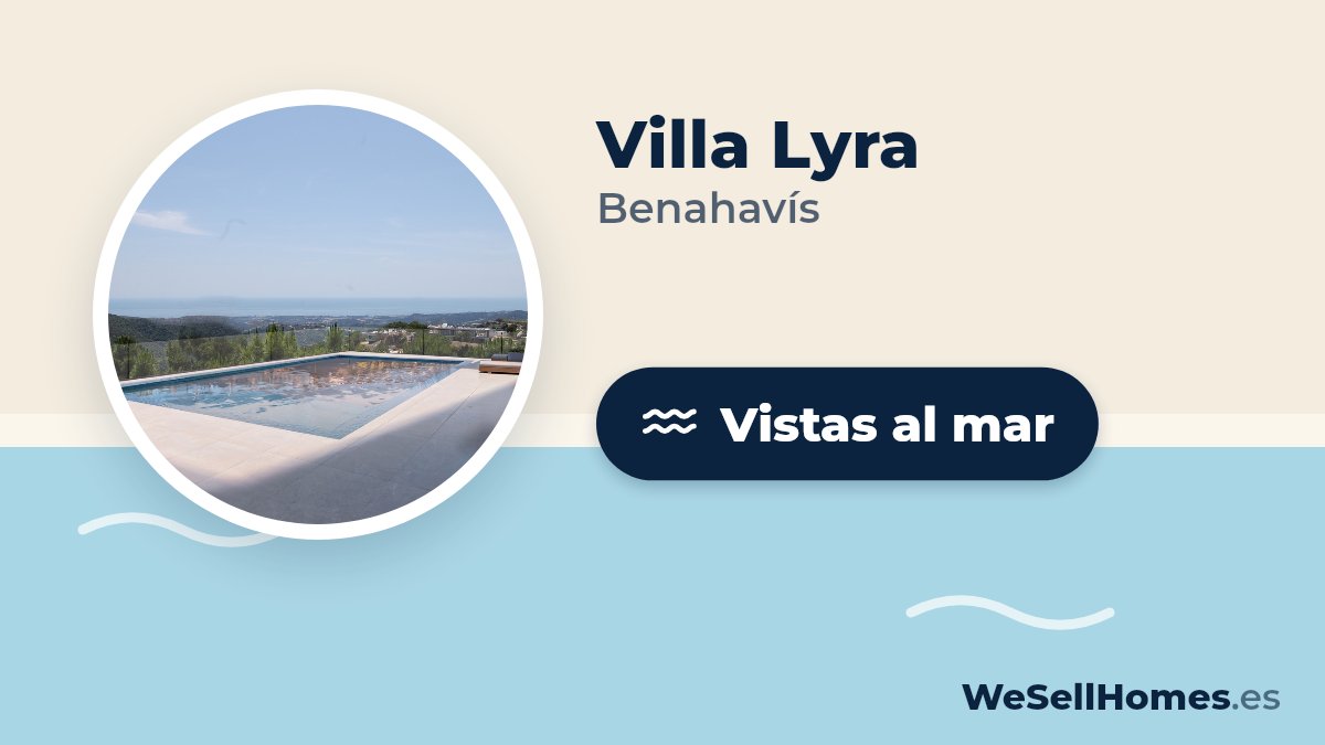 Villa Lyra, Benahavís: Vistas al mar