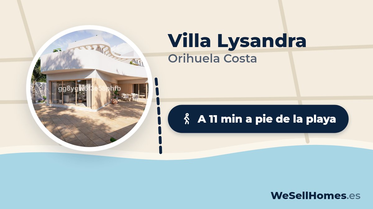 Villa Lysandra, Orihuela Costa: A 11 min a pie de la playa