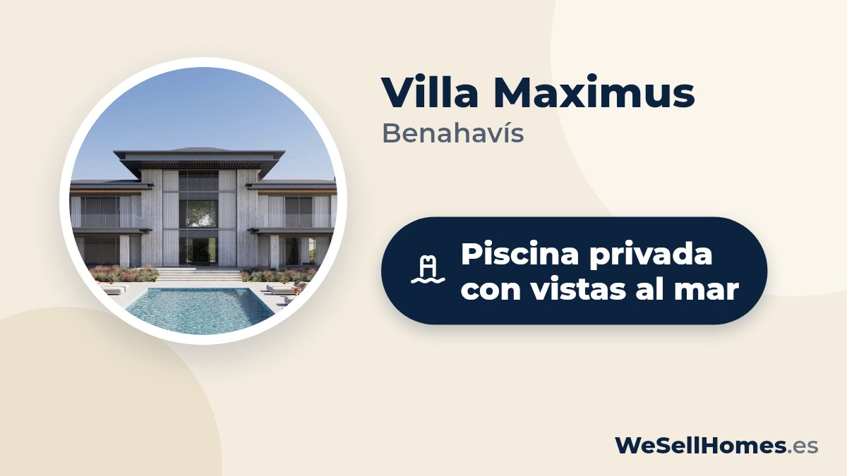 Villa Maximus, Benahavís: Piscina privada con vistas al mar