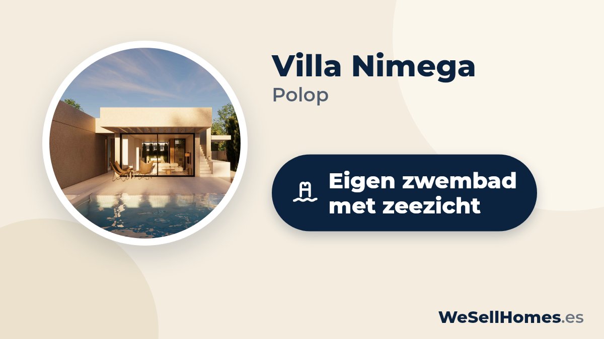 Villa Nimega, Polop: Eigen zwembad met zeezicht