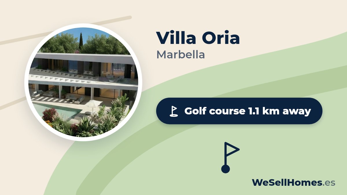 Villa Oria, Marbella: Golf course 1.1 km away