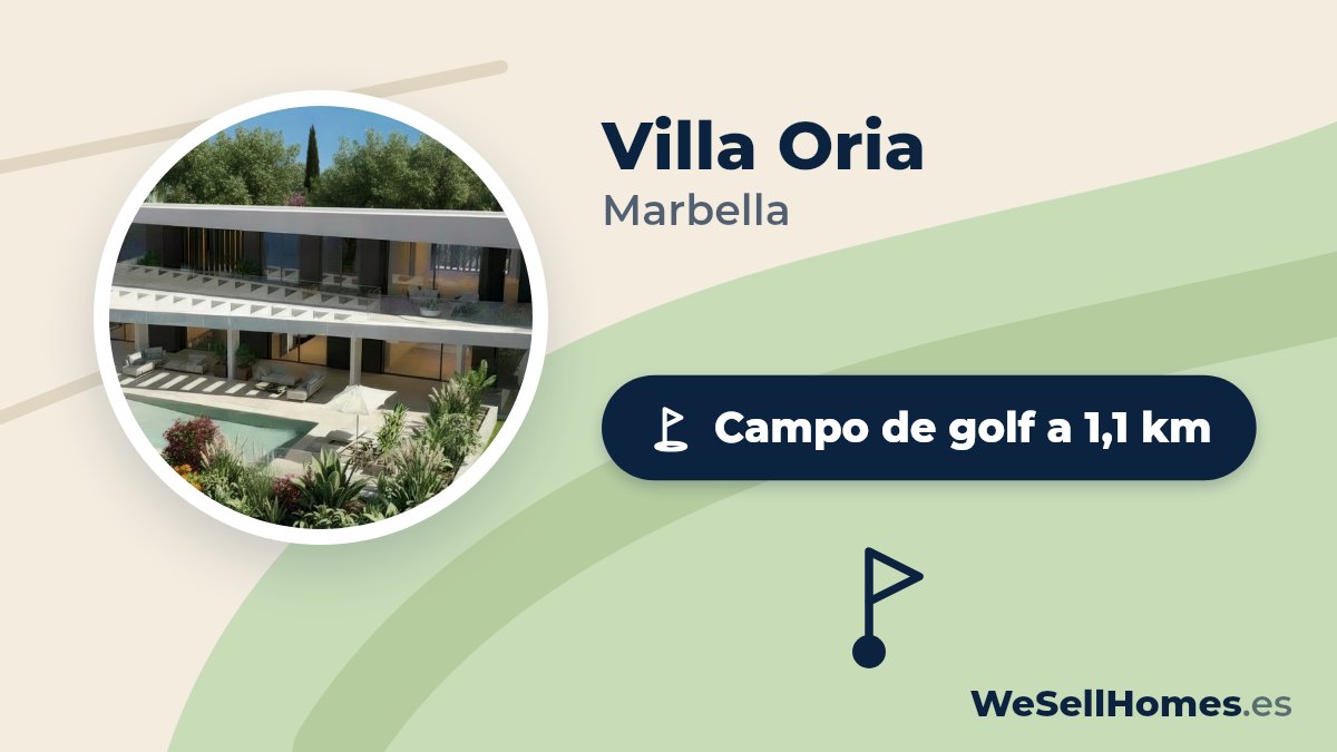 Villa Oria, Marbella: Campo de golf a 1,1 km