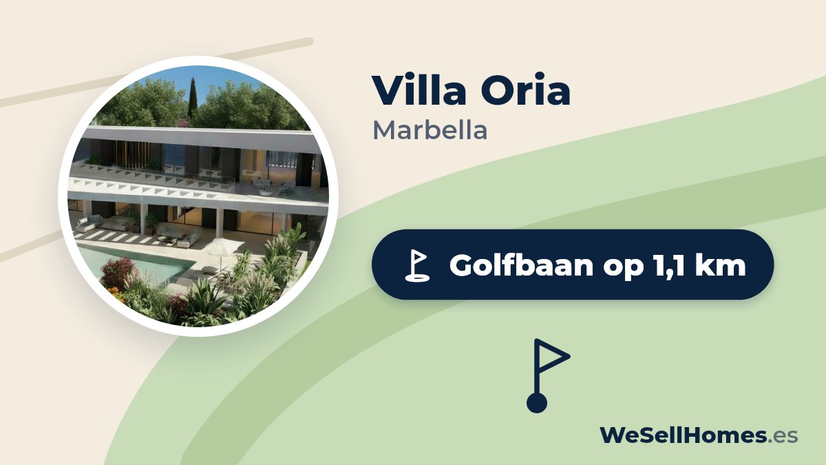 Villa Oria, Marbella: Golfbaan op 1,1 km