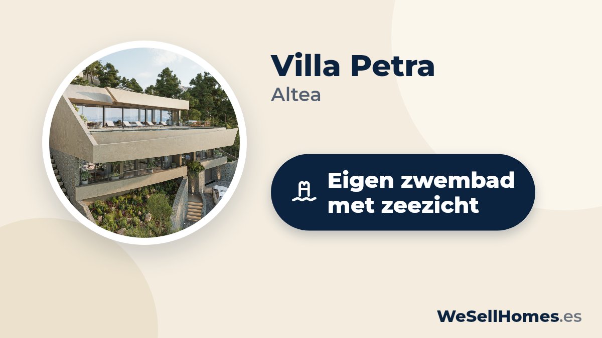 Villa Petra, Altea: Eigen zwembad met zeezicht