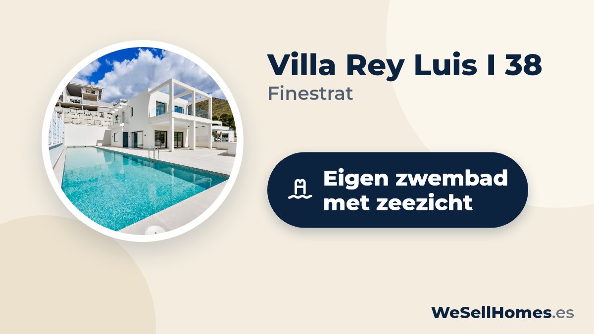Villa Rey Luis I 38, Finestrat: Eigen zwembad met zeezicht