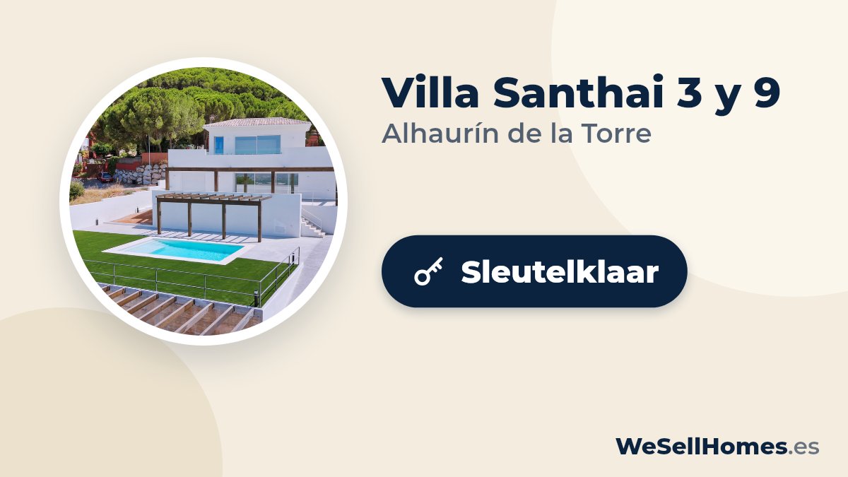 Villa Santhai 3 y 9, Alhaurín de la Torre: Sleutelklaar