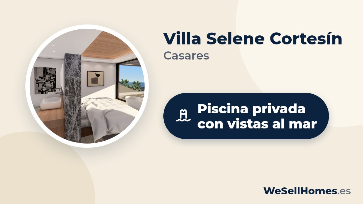 Villa Selene Cortesín, Casares: Piscina privada con vistas al mar