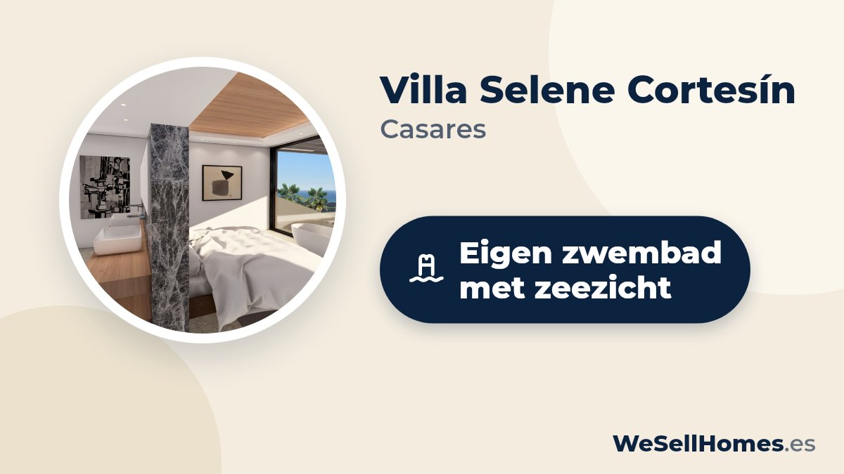 Villa Selene Cortesín, Casares: Eigen zwembad met zeezicht