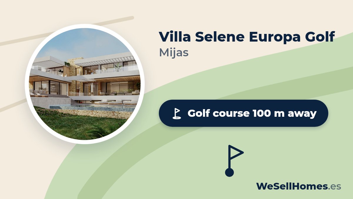 Villa Selene Europa Golf, Mijas: Golf course 100 m away