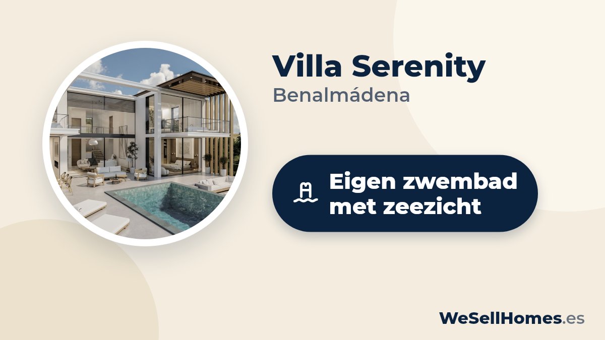 Villa Serenity, Benalmádena: Eigen zwembad met zeezicht
