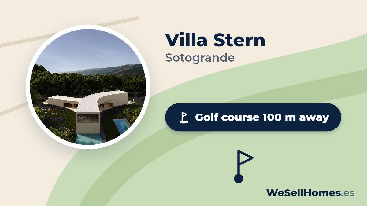 Villa Stern, Sotogrande: Golf course 100 m away