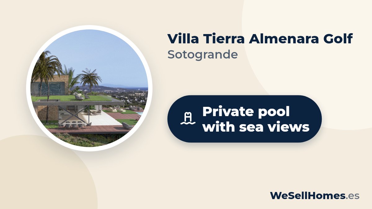 Villa Tierra Almenara Golf, Sotogrande: Private pool with sea views
