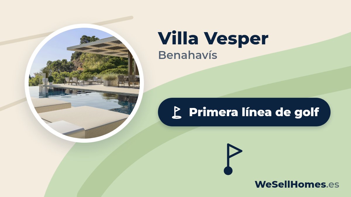 Villa Vesper, Benahavís: Primera línea de golf