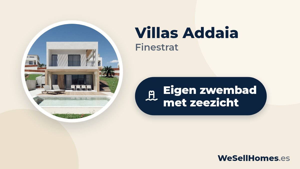 Villas Addaia, Finestrat: Eigen zwembad met zeezicht