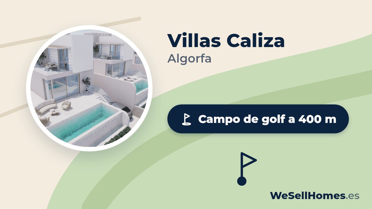 Villas Caliza, Algorfa: Campo de golf a 400 m