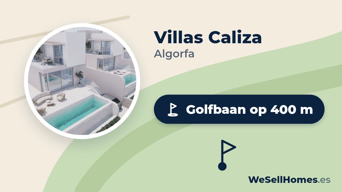 Villas Caliza, Algorfa: Golfbaan op 400 m