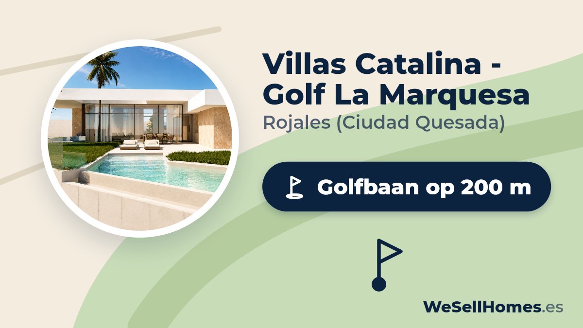 Villas Catalina - Golf La Marquesa, Rojales (Ciudad Quesada): Golfbaan op 200 m