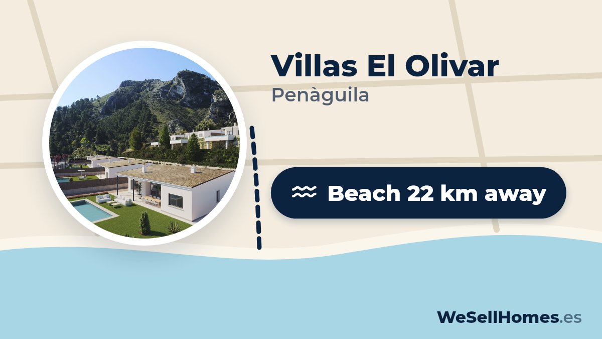 Villas El Olivar, Penàguila: Beach 22 km away