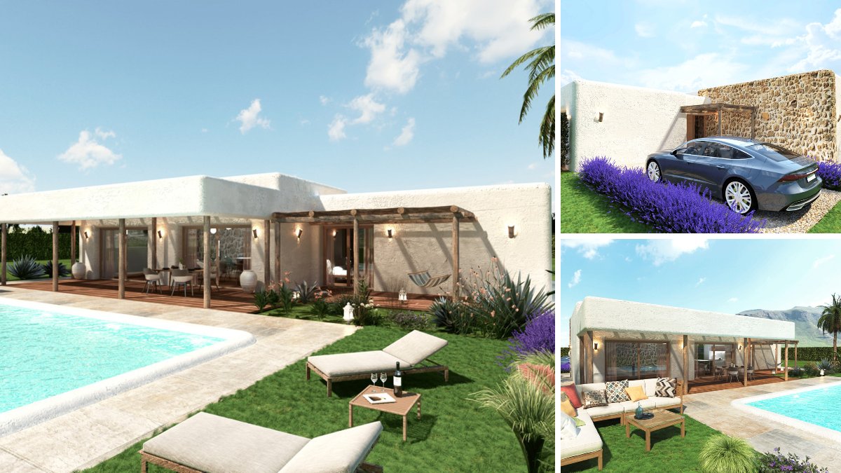 Villas IN Aspe - Poligono 21 Parcela 2, Aspe: foto’s van het project