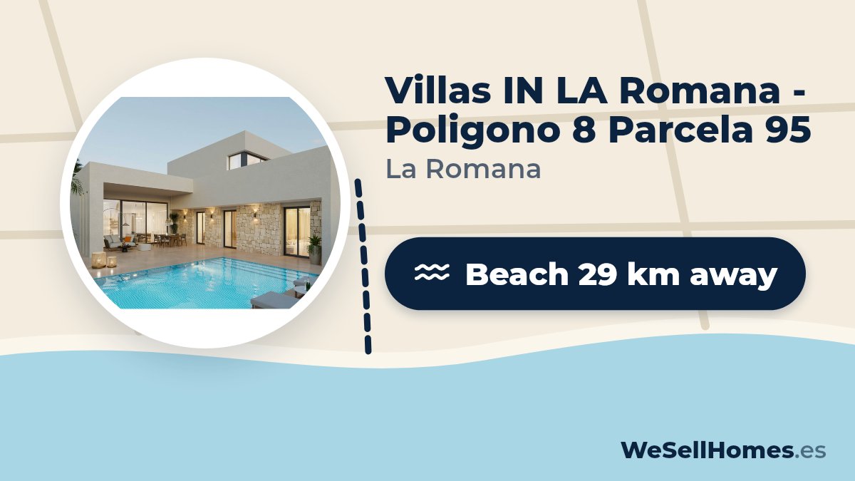 Villas IN LA Romana - Poligono 8 Parcela 95, La Romana: Beach 29 km away