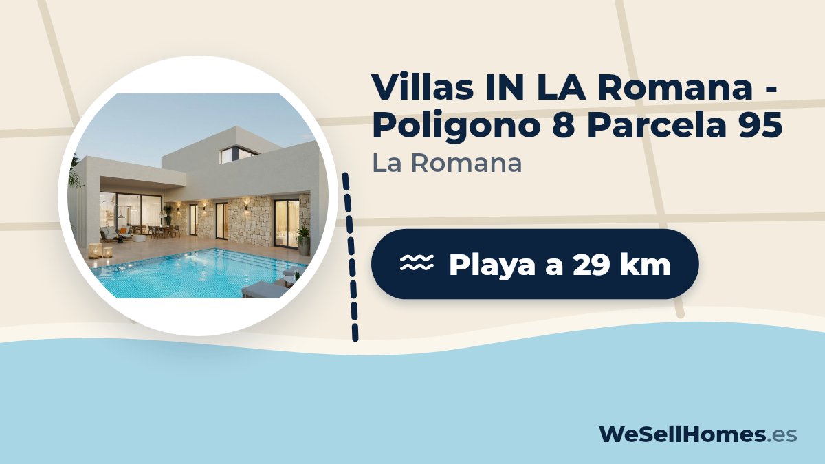 Villas IN LA Romana - Poligono 8 Parcela 95, La Romana: Playa a 29 km