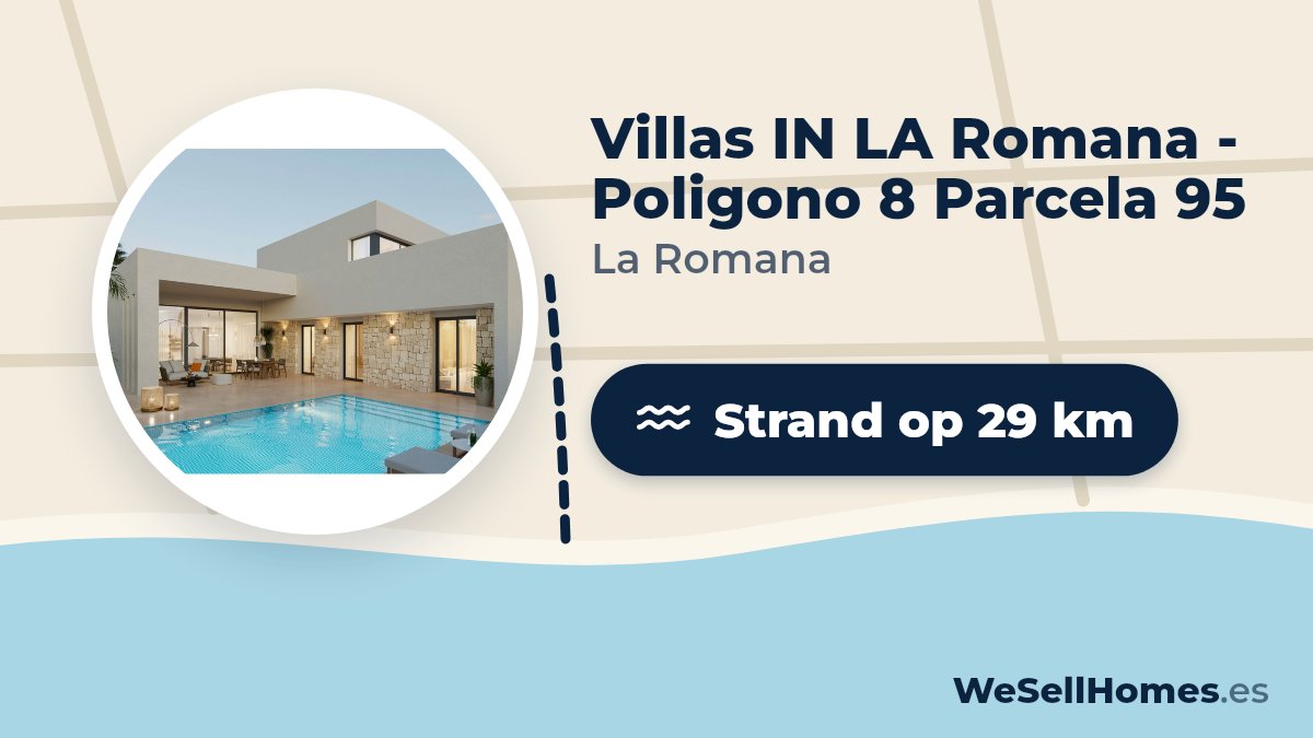 Villas IN LA Romana - Poligono 8 Parcela 95, La Romana: Strand op 29 km