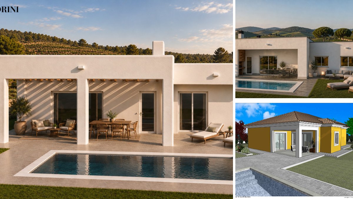 Villas IN Monovar - Poligono 17 Parcela 80 - 112, Monóvar: foto’s van het project