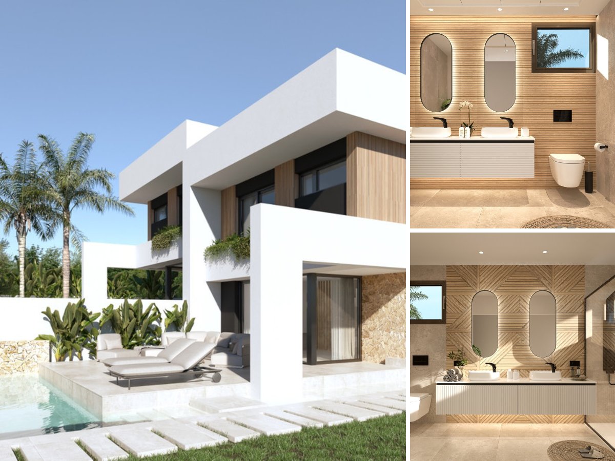 Villas Las Filipinas, Orihuela Costa: foto’s van het project