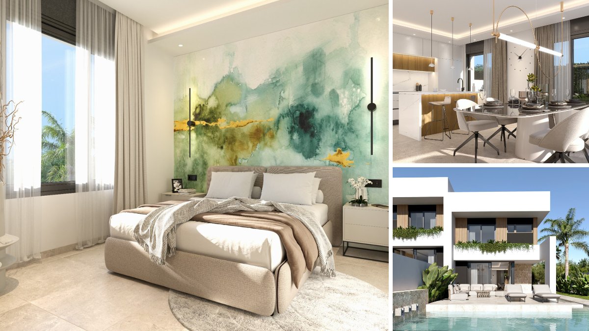 Villas Las Filipinas, Orihuela Costa: foto’s van het project