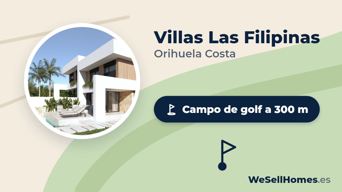 Villas Las Filipinas, Orihuela Costa: Campo de golf a 300 m