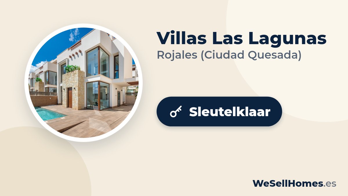 Villas Las Lagunas, Rojales (Ciudad Quesada): Sleutelklaar